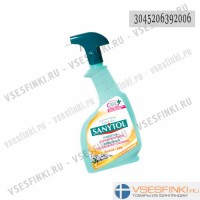 Чистящее и дезинфицирующее средство Sanytol 500мл (желт)