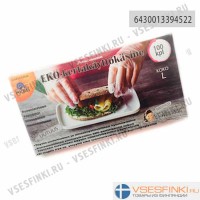 Перчатки Akro одноразовые L 100 шт