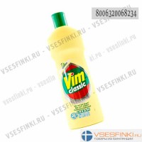 Крем чистящий лимон Vim 500мл