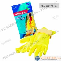 Перчатка Vileda Super Grip M 1шт