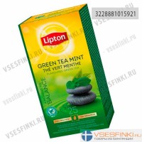 Чай Lipton зелёный с мятой 25 пак