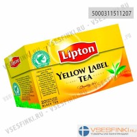 Чай Lipton Yellow Label 20 пак