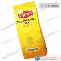 Чай Lipton Yellow Label крупнолистовой 150гр