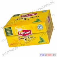 Чай Lipton Yellow Label 50пак