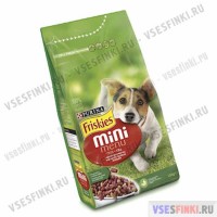 Корм Friskies Mini Menu (Мясо-зерно) для собак 1,5кг