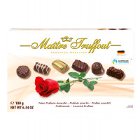 Конфеты шоколадные Maitre Truffout Ассорти пралине, 180 г
