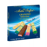 Шоколадные конфеты Maitre Truffout "GRAZIOSO Selection Classic Style", 200 г