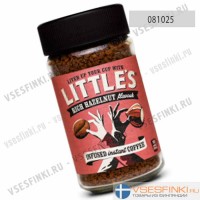Растворимый кофе:  Little`s Лесной орех 50гр