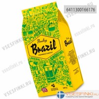 Кофе в зернах: Paulig Brazil 500гр