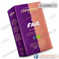 Молотый кофе: Lofbergs Lila Fair Mellanrost 450гр