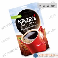 Растворимый кофе: Nescafe Original 200г Refill.