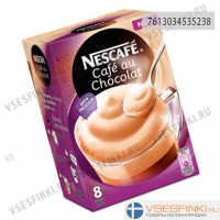 Растворимый кофе: Nescafe Cafe au Chocolat 8шт/144гр
