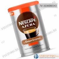 Растворимый кофе: Nescafe Azera Americano 100гр