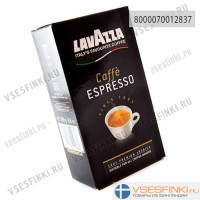Молотый кофе: Lavazza 250г Espresso. Купить кофе