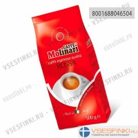 Кофе в зернах: Molinari Qualita Rosso 500гр