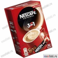 Растворимый кофе: Nescafe 3в1 Original 175 гр.