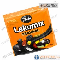 Лакричные конфеты Panda LakuMix 250гр