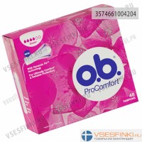 Тампоны O.B. ProComfort Super 48шт