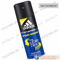 Дезодорант-спрей Adidas Sport Energy 150мл