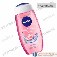 Гель для душа Nivea Кувшинка и масло 250мл