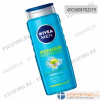 Гель для душа NIVEA MEN Power Refresh 500мл