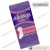Ежедневные прокладки Always Normal Soft Like Cotton 30шт