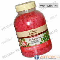 Соль для ванн Green Pharmac (Мускатная роза и зелёный чай) 1300 гр