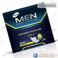 Урологические прокладки TENA Men Level 10шт