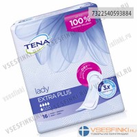 Урологические прокладки Tena Lady Extra Plus 16шт