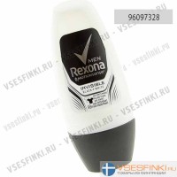 Дезодорант роликовый Rexona "Невидимый на черном и белом" MAN 50мл