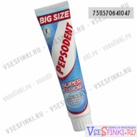 Pepsodent 125мл Super Fluor: Зубная паста