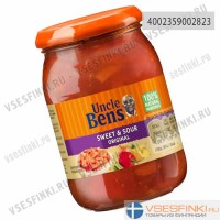 Соус кисло-сладкий оригинальный Uncle Ben's 320гр