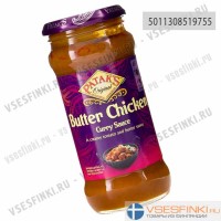 Соус масляный карри для курицы Patak's 350гр