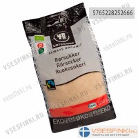 Сахар тростниковый органический Urtekram 500гр