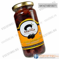 Оливки Amalthia греческие без косточек 260/140гр