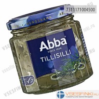 Сельдь Abba в маринаде с укропом 240/120гр