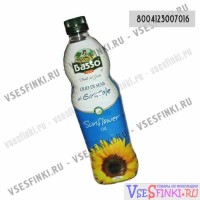 Подсолнечное масло BASSO SUNFLOWER 1 л