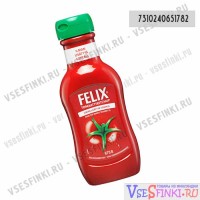 Кетчуп Felix без добавления сахара 970гр