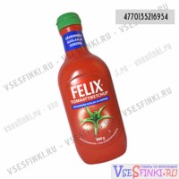 Кетчуп Felix меньше соли и сахара 980гр