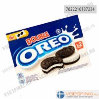 Печенье Oreo Double с двойной сливочной начинкой 170гр