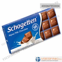 Шоколад Shogetten альпийский молочный 100гр