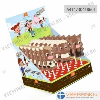 Шоколад Belfine Корова молочный на палочке 30гр
