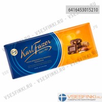 Шоколад Fazer с миндалем и мёдом 200гр