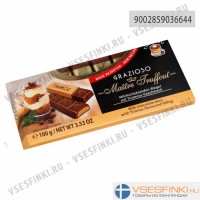 Шоколад Maitre Truffout молочный с начинкой тирамису 100гр