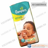 Подгузники Pampers New Baby №3 (6-10кг) 50шт