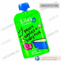 Ella's Kitchen (груша,яблоко,рис) с 4мес 120гр