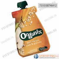 Organix (манго,груша,овсяные хлопья) с 6 мес 100гр