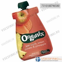 Organix (яблоко,сладкий картофель,ананас) с 6 мес 100гр