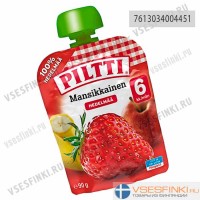 Piltti (яблоко,банан,клубника) с 6 мес 90гр