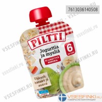 Piltti (яблоко,банан,груша,йогурт) с 6 мес 90гр